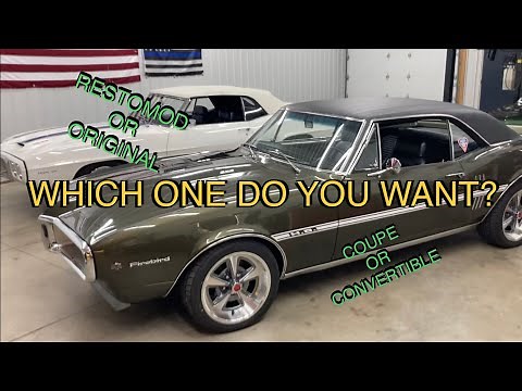 67 Firebird HO or 69 Trans Am both are great examples of Pontiac engineering which do you prefer?