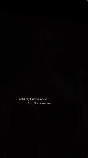 Alia_Bhatt Costumes ✨️