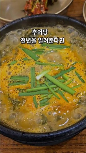 #추어탕 #몸보신 #보양식 #한식 #저녁메뉴추천 #오늘의메뉴 #주말메뉴 #음악 #트로트 #천년을빌려준다면