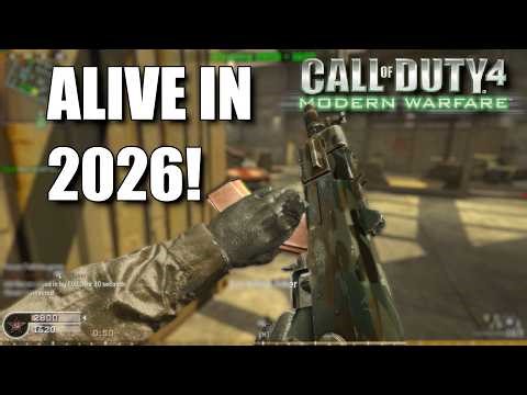 COD4 is still alive and playable in 2026 (FULL 6v6)