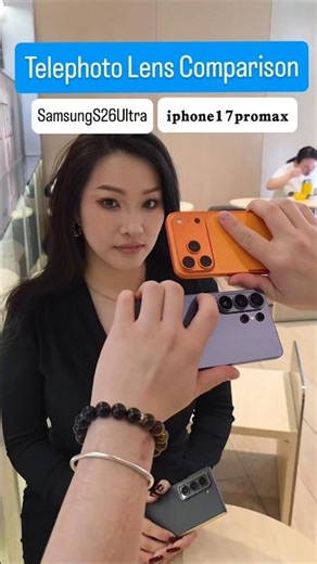 Samsung vs. Apple: A Flagship Camera Showdown—Which One Do You Prefer? #Apple #Samsung #S26Ultra