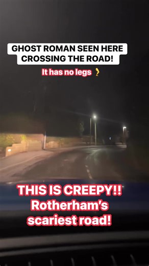 Ghostly Sightings on Packman Lane in Rotherham