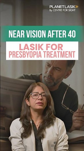 Presbyopia After 40 & How LASIK Helps | Dr Anshulee Sood
