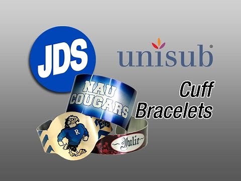 How to Sublimate Cuff Bracelets