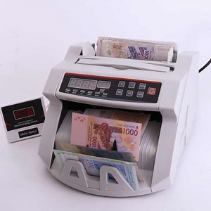 Hot Sale Money Detector Banknote Money Counter 2108 UV MG Detector LED Display