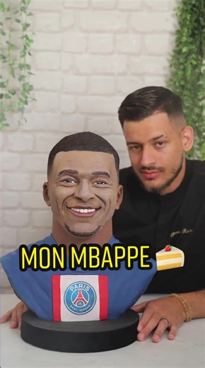 ✨ Mon gateau MBappe et ce que vous ne saviez pas a propos de ce gateau 😜 #bustcake #food #gateau #anecdote