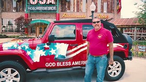 5.9K views · 79 reactions | You'll be sure to make a statement and show your American pride in this customized 2012 Jeep Wrangler Sahara. Our dear founders, Richard and Gina Headrick, have decided to part ways with this beauty, and now, someone else has the opportuity to be the proud owner! Come see us at Hellfighters USA, located in Laurel, MS I-59 Exit 95C, or give us a call at 601-342-2732! | Hellfighters USA | Facebook