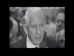 (4) NBC NEWS '68 D.N.C - NIGHT 3