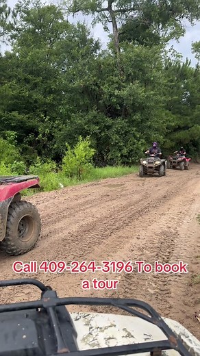 Houston Tx Atv Rentals📍 Great Routes and trail riding✅ Free ride area ✅ Fun experience guaranteed😮 Tour Guides take pictures and videos for FREE 📞CALL 409-264-3196 TO BOOK A TOUR📲 #atvriding #riding #funthingstodoinhouston #funthingstodointexas #xtremeoffroadparkandbeach #muddyroutesatvrentals #texas #foryoupage #foryou #fypシ゚viral #crosby #htx #thingstodoinhoustontx #funexperience #atv #atvlifestyle #mud #houston #4wheeler #muddin