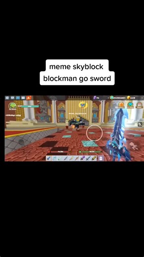 Meme Blockman Go Skyblock Sword | BMGO Memes
