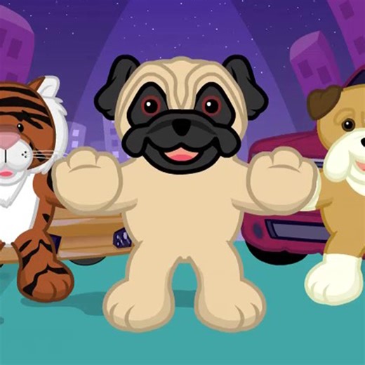 Throwback to a friendship anthem,"Hug A Pug"--FULL VERSION, just in time for Valentine's Day! What's the perfect name for a pug? Comment 👇🐶 #throwbackthurday #tbt #webkinz | Webkinz