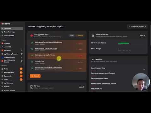 Start Your Day Faster with AI-Suggested Tasks | Taskavel