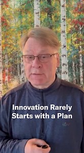Innovation isn’t a straight line. It often come from messy, unexpected moments—not master plans. Read the full article by Martin Reeves and Bob Goodson: https://s.hbr.org/3Hfg9zP | Harvard Business Review