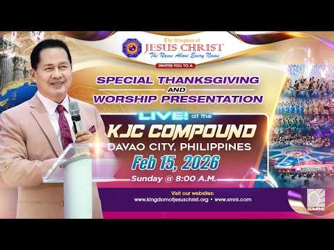 WATCH LIVE: SOUNDS OF WORSHIP by Pastor Apollo C. Quiboloy • Feb 15, 2026