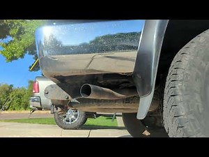 3rd gen 4runner, flowmaster 40 series first start after install.