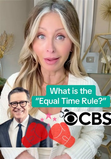 Stephen Colbert Criticizes CBS for Equal Time Rule