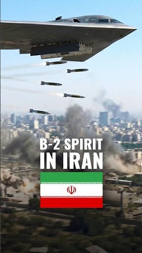 B-2 Spirit In Action! US Strikes Iran's Underground Ballistic Missiles!
