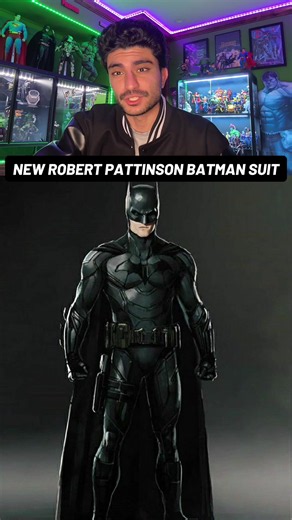 New Robert Pattinson Batman Suit Revealed