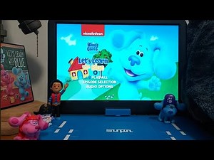 Opening/Menu Walkthrough Of Blue's Clues & You: Let's Learn With Blue DVD From 2022 👨‍🏫🏫1️⃣2️⃣3️⃣