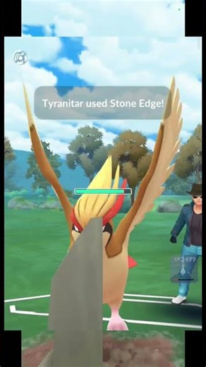 GBL Secret Weapon: Shadow Tyranitar One Shot 😭 #pokemon #shorts #gbl #pokemoncommunity