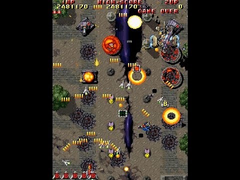 Raiden II (Arcade) - 1-ALL Clear 4.68 Million