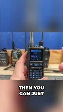 BaoFeng Radio Programming Secrets: Front Panel vs. Chirp - Which is BEST? #shorts