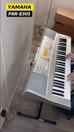 Yamaha PSR-E303 - Piano Sound Test #piano #pianosound