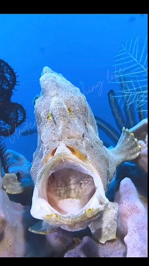 This fish yawn | Underwater Fishing life #fbreelsfypシ゚viral #viralshorts #fyp #virals #usa | Underwater Fishing life