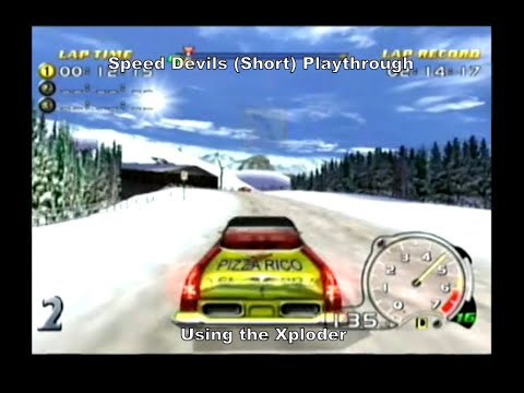 Speed Devils Short Playthrough using the Dreamcast Xploder :D #Dreamcast #Sega #CheatCodes #Gaming
