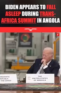 Biden appears to fall asleep during Trans-Africa Summit in Angola READ: http://tiny.cc/ij3zzz #JoeBiden #Biden #TransAfrica #Summit #Angola #Africa #Left #Democrat #Republicans #US #Politics #News #Viralvideo #ViralVideos #Explore #Explorepage | Washington Examiner