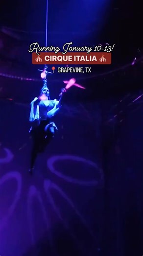 🎪✨A Circus Adventure is COMING! ✨🎪 Cirque Italia is bringing its big top to town with its newest production! Get ready for a show full of laughs, breathtaking stunts, and a celebration of diversity as the main character meets quirky new friends and discovers the beauty of unity. From graffiti-covered trampoline walls to dazzling quick changes, this animal-free circus delivers all the thrills under their iconic White & Blue Big Top Tent! 📅 When: January 10–13 (keep an eye on the weather for th