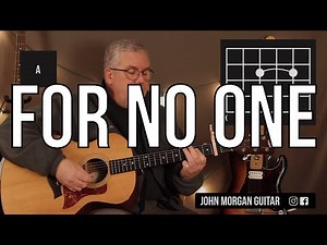 How to Play "For No One" by The Beatles (Guitar)