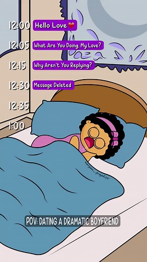 Dramatic Boyfriend Moments in Animated Romance