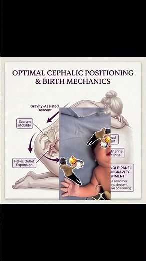 OPTIMAL CEPHALIC POSITIONING& BIRTH MECHANICS #goviral #trending #educationalvideos