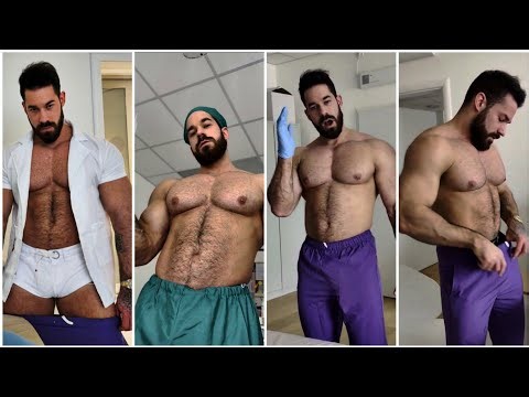 Shirtless Doctor In The Clinic