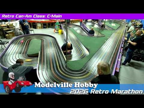 Modelville Hobby 2026 Retro Marathon. Can-Am Class C-Main