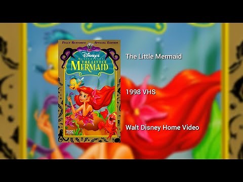 Opening to The Little Mermaid 1998 VHS