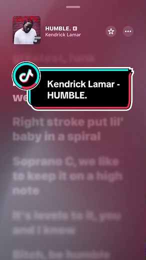 Kendrick Lamar - HUMBLE: A Deep Dive into Lyrics