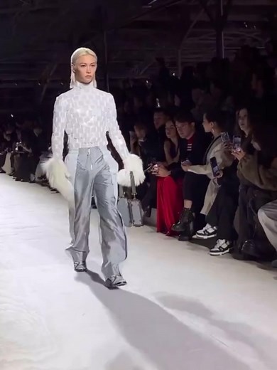 Felix Runway Model Debut at Paris Fashion Week