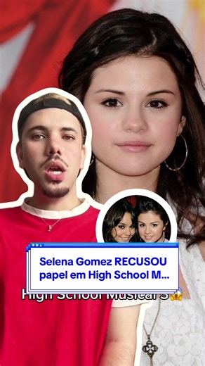A Selena Gomez RECUSOU papel em High School Musical 3. Vc sabia? #selenagomez #sharpayevans #alexrusso #highschoolmusical #disneychannel