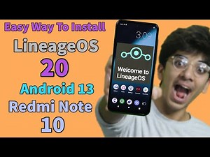 Install LineageOS 20 On Redmi Note 10 Android 13 [ اردو हिन्दी ]