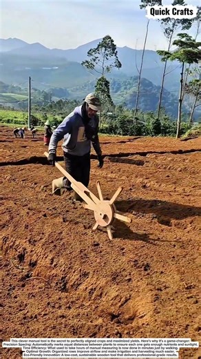 Genius Farming Tool You Need to See! 🌱 Precision Engineering #shorts