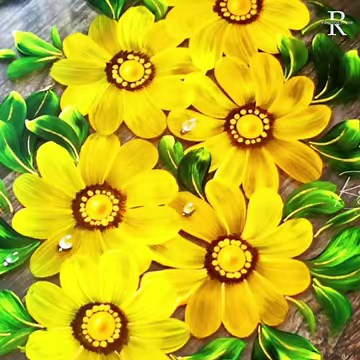 Amazing Technique for Painting on Glass | Colors N Shades-The magical Rendering