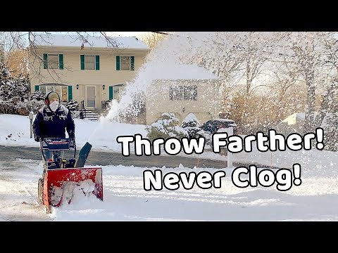 Snow Blower Rubber Flap Impeller Mod