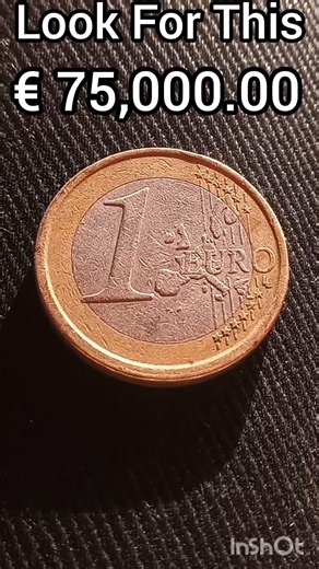 ULTRA RARE? $ 75,000.00 Don't Spend This Error Coin 1 Euro Worth Money