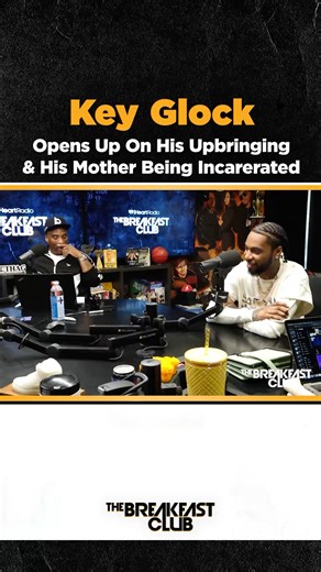 The Breakfast Club on Instagram: "@KeyGlock opens up about his upbringing and how growing up with his mother being incarcerated impacted him."