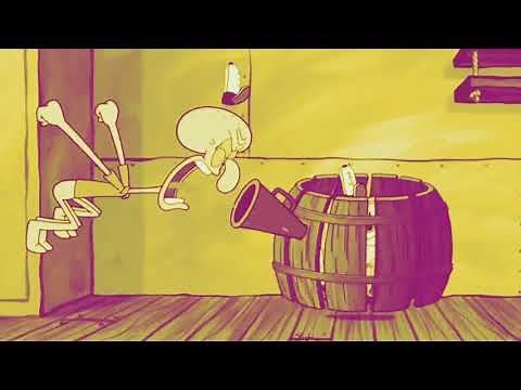Squidward yelling at Spongebob (Earrape)