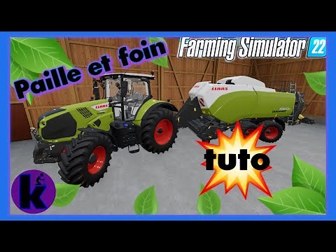 Guide Paille et Foin Farming Simulator 22😜🚜 Tuto foin fs22 avec des astuces pour farming simulator🐮