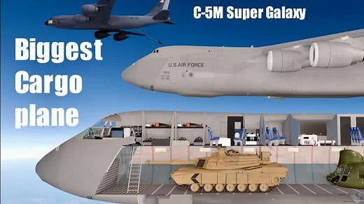 探秘C-5超级银河：全球最大军用运输机内部构造与惊人性能全解析