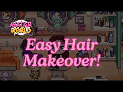 SECRET Hair Makeover! How to Change Hairstyle in Avatar World (Easy Salon Tutorial)